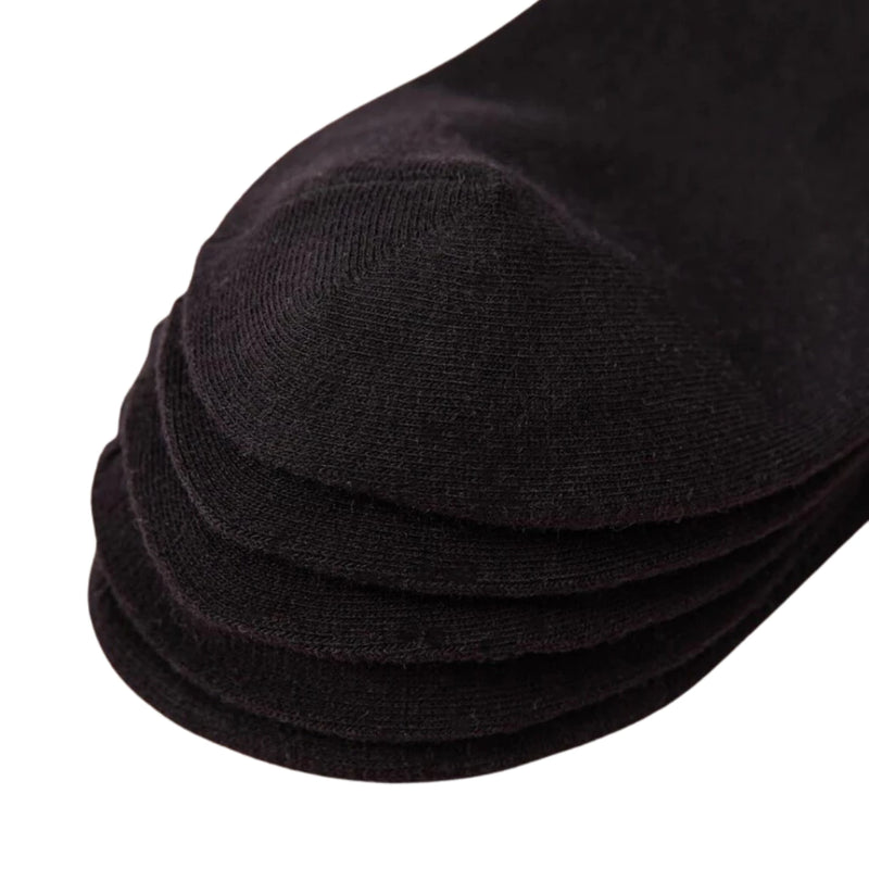 Par de Meias Pretas Soquete Cano Curto Unissex